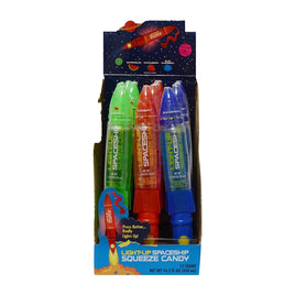 Koko's Light Up Spaceship Squeeze Candy