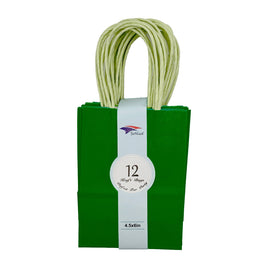 Kraft Bag (4.5" X 6") Emerald | 12ct, Bag
