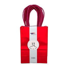 Kraft Bag (4.5" X 6") Red | 12ct, Bag