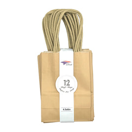 Kraft Bag (8"X 10") Nature | 12ct, Bag