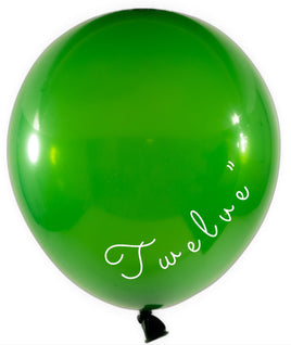 Latex Balloon 12 inch 72ct-Emerald