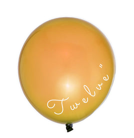 Latex Balloon 12 inch 72ct-Gold
