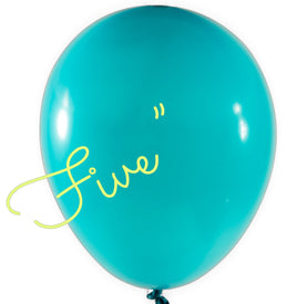 Latex Balloon 5 inch 100ct-Emerald