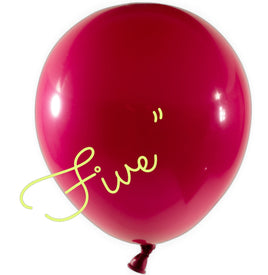 Latex Balloon 5 inch 100ct-Fuchsia