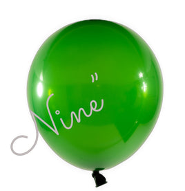 Latex Balloon 9 inch 100ct-Emerald
