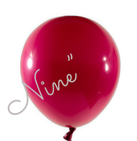 Latex Balloon 9 inch 100ct-Fuchsia