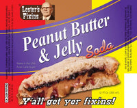 Lester’s Fixins Peanut Butter & Jelly Soda