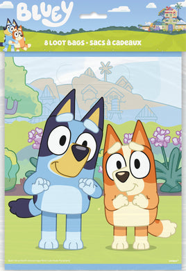 Loot Bag 8ct - Bluey
