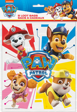 Loot Bag 8ct - Paw Patrol