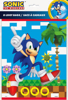 Loot Bag 8ct - Sonic