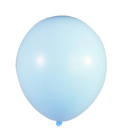 Macaron Latex Balloon 18 inch 10ct-Blue