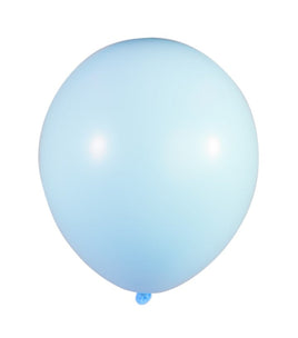 Macaron Latex Balloon 18 inch 10ct-Blue