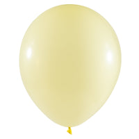 Macaron Latex Balloon 18 inch 10ct-Yellow