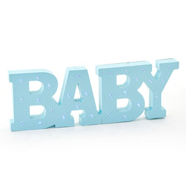 Marquee LED Wooden Baby Blue | Box