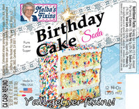 Melba’s Fixins Birthday Cake