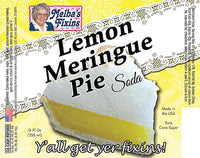 Melba’s Fixins Lemon Meringue Pie Soda