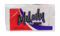 Melody Paper Napkin  (1-Ply)  | 180ct, Bag