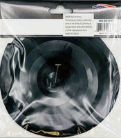 Metalic Swirl 12 pieces -Black