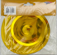Metalic Swirl 12 pieces -Gold