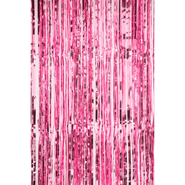 Metallic Foil Curtain Light Pink | Bag
