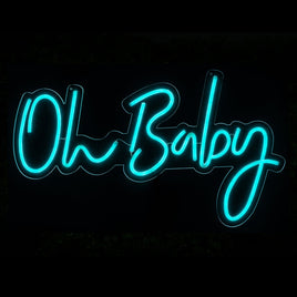 Neon Blue Oh Baby | Box