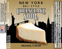 New York Deli Style Cheesecake Soda Original Flavor