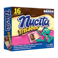 Nutresa Nucita 3 Sabores Box | 16ct, Box