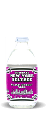 Original New York Seltzer – Black Cherry Soda – Soda Pop Stop