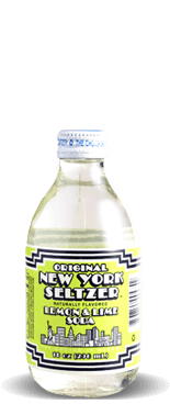 Original New York Seltzer – Lemon & Lime Soda – Soda Pop Stop