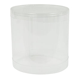 PVC Cylinder Container 2" 12ct Clear | Bag