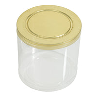 PVC Cylinder Container 2" 12ct Gold | Bag