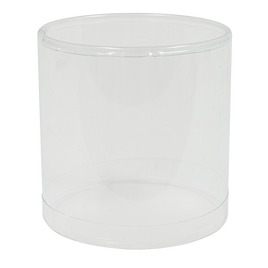 PVC Cylinder Container 3" 12ct Clear | Bag