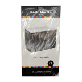 Party Skirt (30" X 14") Metallic Black | Bag