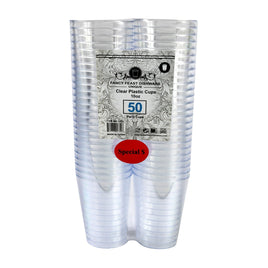Plastic Clear Cup | 50ct, Bag