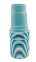 Plastic Cup 16z 24ct-Light Blue