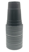Plastic Cup 16z 24ct-Silver