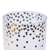 Plastic Jump Wine Glass Gold (47 oz) | Each