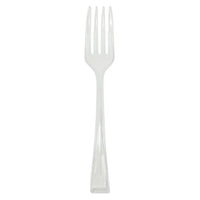Plastic Mini Fork Clear (4") | Bag