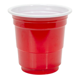 Plastic Mini Red Cup 2Z | 50ct, Bag