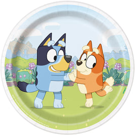 Plate 7" 8ct - Bluey