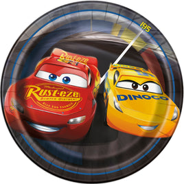 Plate 7" 8ct - Cars 3