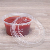 Portion Cup Lid (1.5 oz & 2 oz) | 125ct, Bag