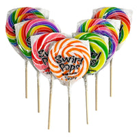 R L Albert & Son Swirl Pop with Stand | 48ct, Case