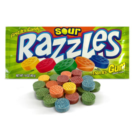 Razzles Sour Pouch Gum