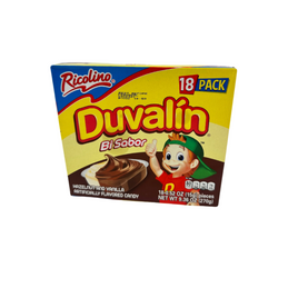 Ricolino Duvalin Bisabor Avellana Duvalin y Vanilla 18ct