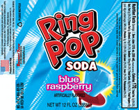 Ring Pop Blue Raspberry Soda