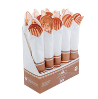 Rolled Cutlery Rose Gold | 10ct, Box