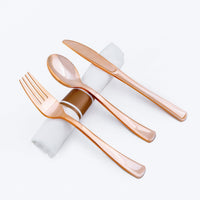 Rolled Cutlery Rose Gold | 10ct, Box