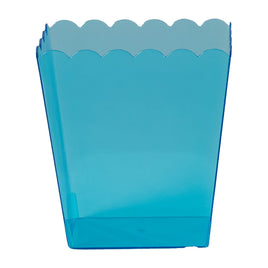 Scalloped Medium Container Turqoise | Each