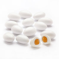 Sconza Jordan Almonds White
